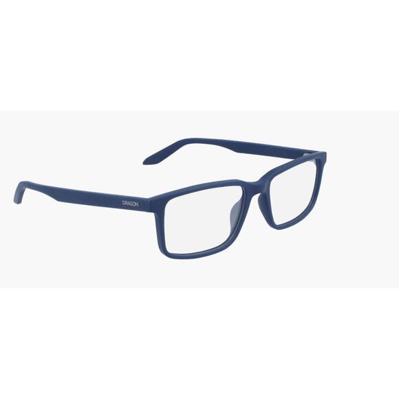 DRAGON DR9001 410 NAVY DESIGNER EYEGLASSES 56-18-150